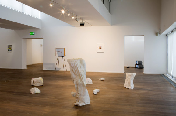 Gallery Room 2 Room 1 in background