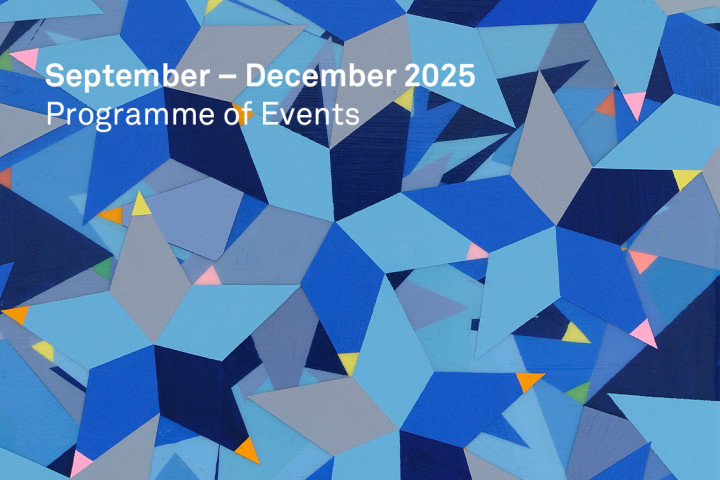 Image saying September — December 2025 | Programme of Events